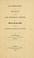 Cover of: An inquiry into the grounds on which the prophetic period of Daniel and St. John, has been supposed to consist of 1260 years.