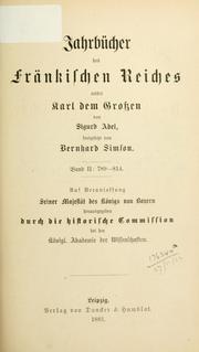 Cover of: Jahrb©·ucher des fr©·ankischen Reiches unter Karl dem Grossen