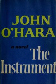 Cover of: The instrument: a novel.
