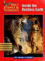 Cover of: Inside the restless earth