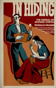 Cover of: In hiding by Fraser, Ronald