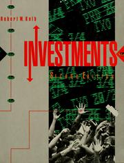Investments by Robert W. Kolb