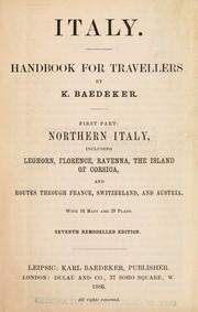 Cover of: Italy by Karl Baedeker (Firm)