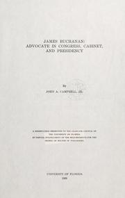 Cover of: James Buchanan | John Alton Campbell