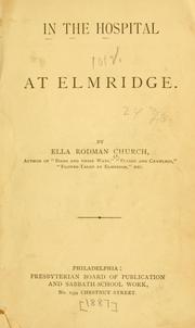 Cover of: In the hospital at Elmridge