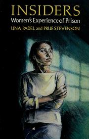 Insiders by Una Padel, Prue Stevenson