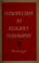 Cover of: Introduction to religious philosophy