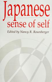 Cover of: Japanese sense of self