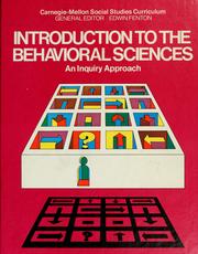 Cover of: Introduction to the behavioural sciences