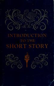 Cover of: Introduction to the short story | Crosby E. Redman