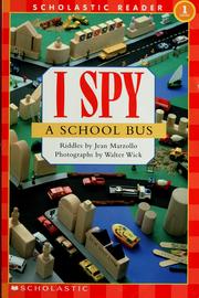 Cover of: I spy a school bus