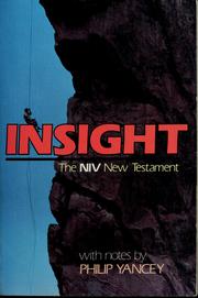 Cover of: Insight by with notes by Philip Yancey.