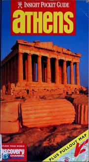 Cover of: Insight pocket guide: Athens | Elizabeth Boleman-Herring