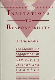 Cover of: Invitations to responsibility by Alan Jenkins