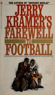 Cover of: Jerry Kramer's farewell to football