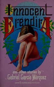 Cover of: Innocent Eréndira and Other Stories by Gabriel García Márquez