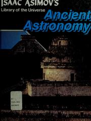 Cover of: Ancient Astronomy