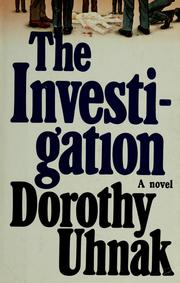 Cover of: The investigation: a novel