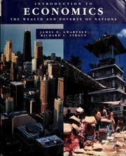 Cover of: Introduction to economics: the wealth and poverty of nations