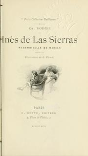 Cover of: Inès de las Sierras: Mademoiselle de Marsan.