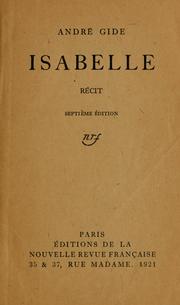 Cover of: Isabelle
