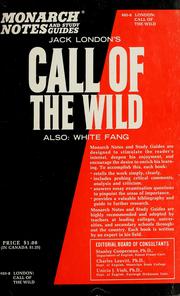 Cover of: Jack London's The call of the wild: and, White Fang