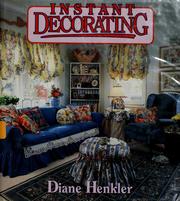 Cover of: Instant decorating.