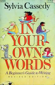 Cover of: In your own words by Sylvia Cassedy