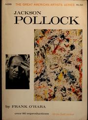 Cover of: Jackson Pollock. by Frank O'Hara