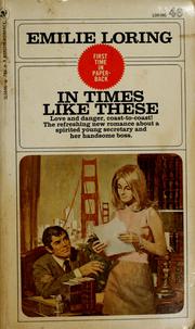 Cover of: In Times Like These