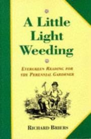 Cover of: A little light weeding