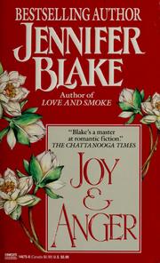 Cover of: Joy and anger by Jennifer Blake