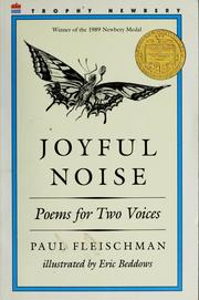 Cover of: Joyful noise: poems for two voices