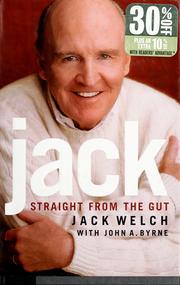 Cover of: Jack: straight from the gut