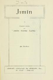 Cover of: Jimín by Pádraig Ó Siochfhradha