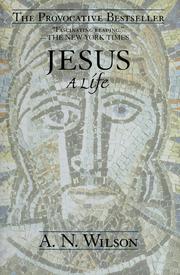 Cover of: Jesus by A. N. Wilson