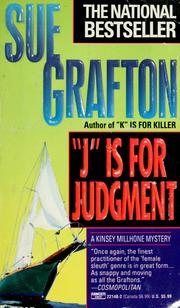 Cover of: "J" is for judgment by Sue Grafton