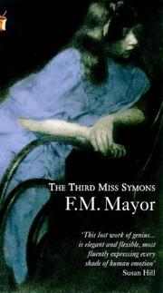 Cover of: The Third Miss Symons by F. M. Mayor
