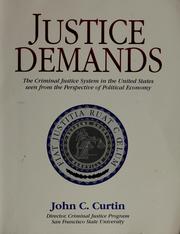 Cover of: Justice demands by John C. Curtin