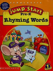 Cover of: JumpStart pre-K: Rhyming words