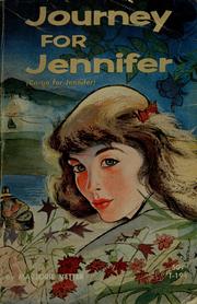 Cover of: Journey for Jennifer by Marjorie Vetter, Marjorie Vetter