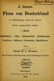 Cover of: J. Sturms Flora von Deutschland: in Abbildungen nach der Natur.