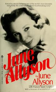 Cover of: June Allyson