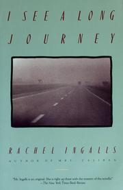 Cover of: I see a long journey by Rachel Ingalls, Rachel Ingalls