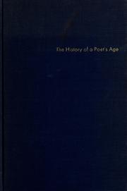Cover of: Jean Cocteau: the history of a poet's age.