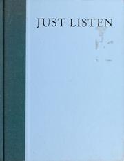 Cover of: Just listen