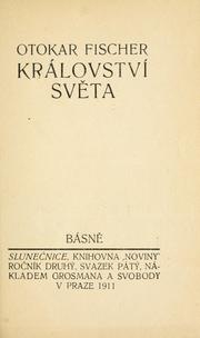 Cover of: Království svta: básn.