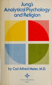 Cover of: Jung's analytical psychology and religion by C. A. Meier