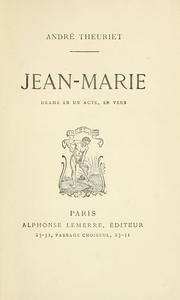 Cover of: Jean-Marie by André Theuriet, André Theuriet