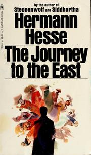 Cover of: The journey to the East by Hermann Hesse